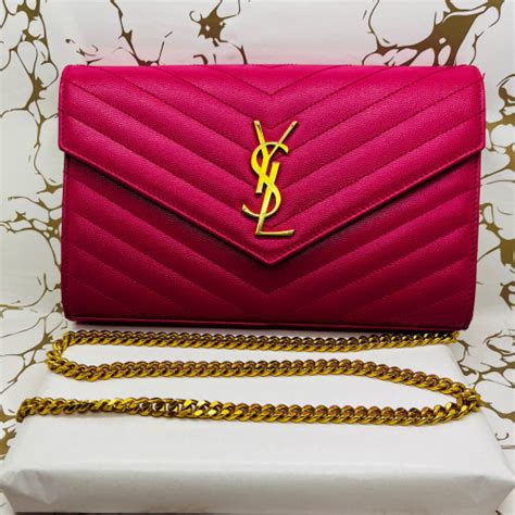 pochette yves saint laurent rose|ysl pouches.